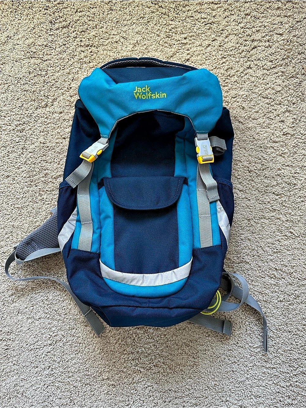 Jack Wolfskin Kids Explorer Blue Hiking Backpack